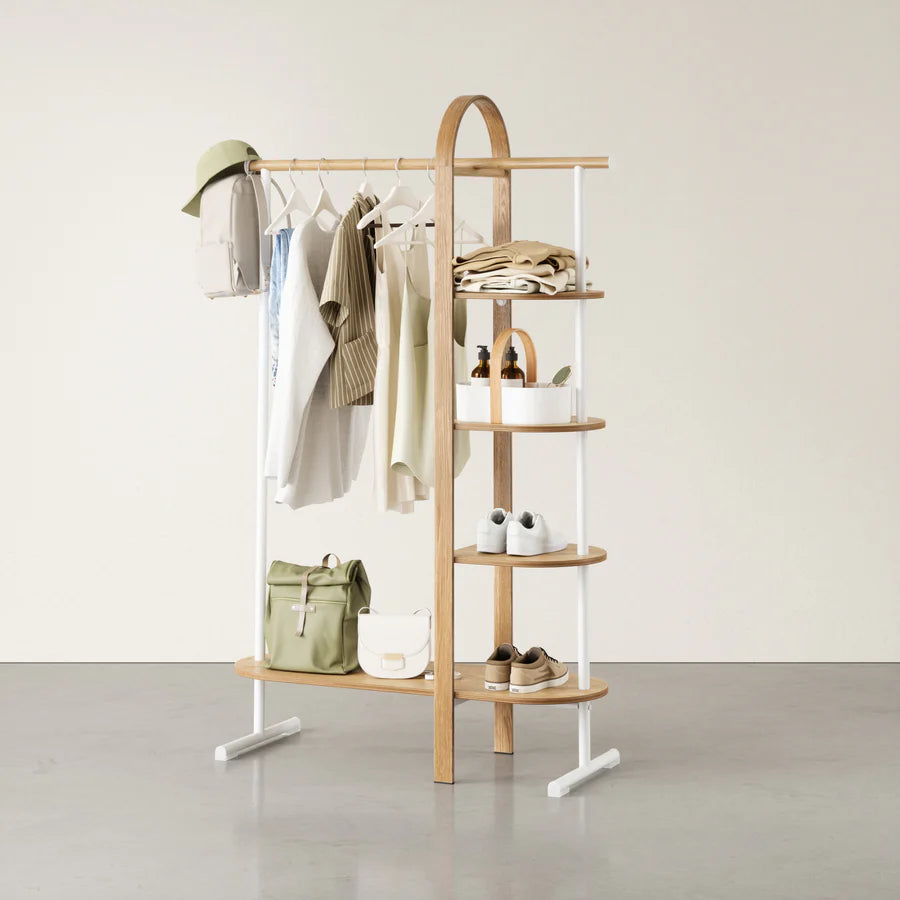 wtackleou Shop Garment Rack